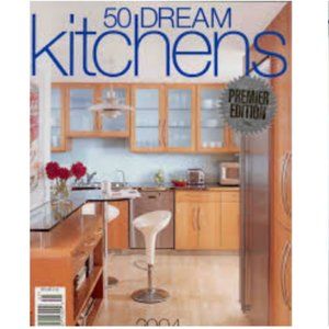 3/$20 - 50 Dream Kitchens Book